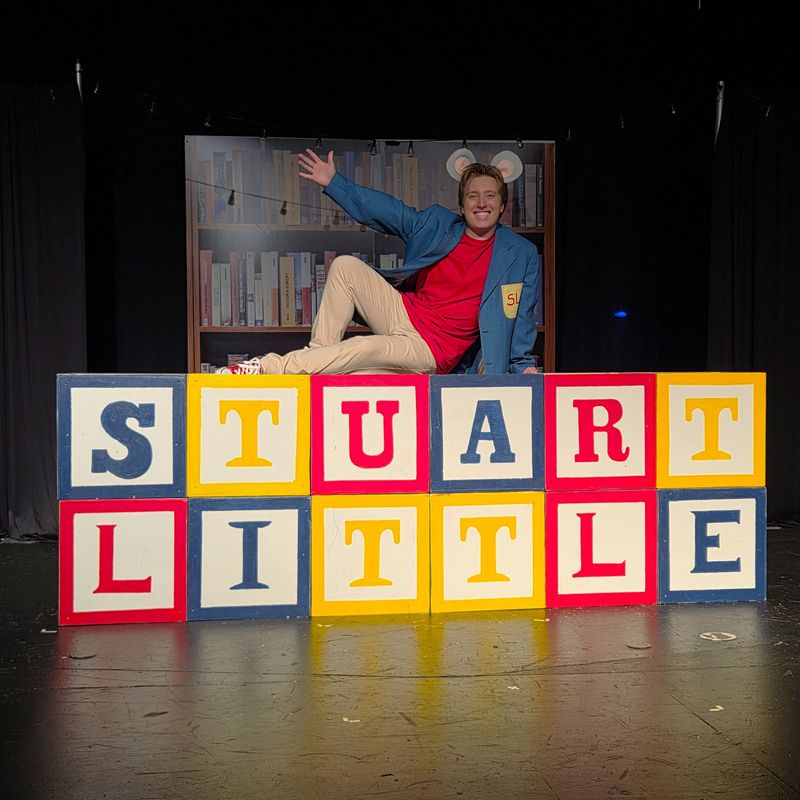 Andrew Cylc plays Stuart in the Hideaway's production of "Stuart Little," opening this weekend.