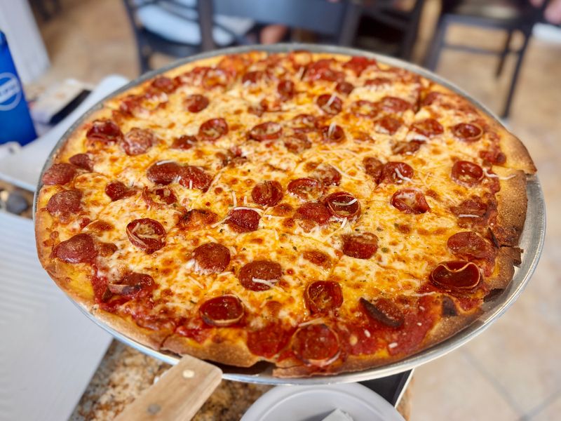 Chicago thin-crust pizza from JoJo's Tastes of Chicago in Port Orange.