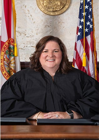 Judge Deborah Cunningham, incumbent judicial candidate for Collier County, runs unopposed in the 2026 primary election.