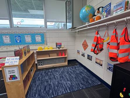 Pre-kindergarten students heading to Rimes Early Learning Center in Leesburg  will find a new hands-on STEAM learning space to help them explore science, technology, engineering, art and math.
