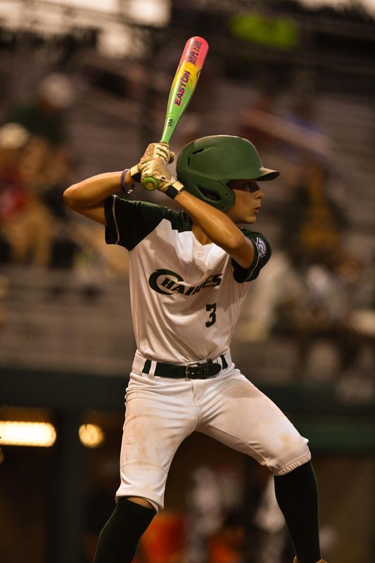 Chaires-Capitola Little League player Everett Fiore prepares to swing during Florida's game at the 2026 Little League World Series Southeast regional tournament Aug. 7, 2026. The Tallahassee team beat Irmo, South Carolina 8-1.