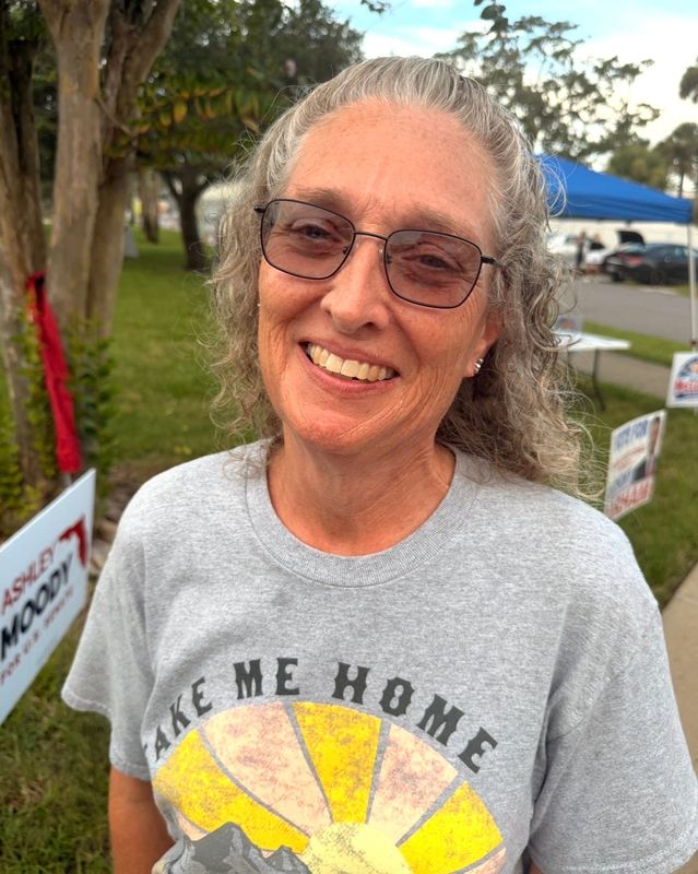 Donna McDavid, a Republican volunteer from Edgewater, filed a misdemeanor battery complaint with New Smyrna Beach Police against Edgewater Mayor Diezel DePew over an Aug. 7, 2026, confrontation. DePew denies wrongdoing.