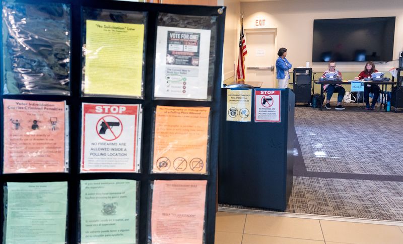 Early voting is available at the West Florida Public Libraries Spring Street location in Pensacola on Aug. 10, 2026.