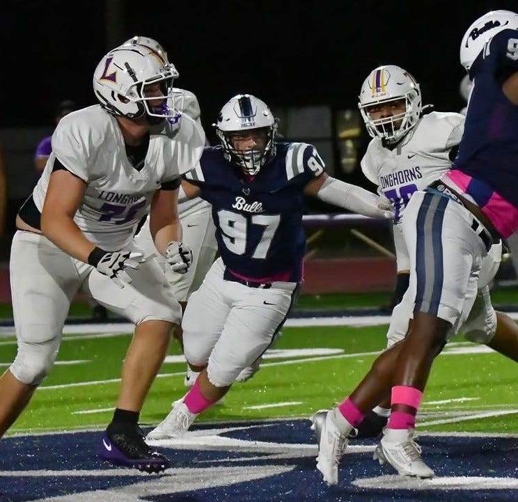Ty Baker, middle linebacker / defensive lineman, Parrish Community High School.