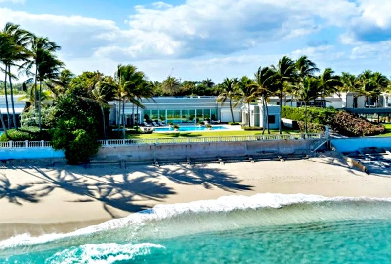 Directly on the beachfront, a Palm Beach house built in 1980 on six-tenths of an acre at 5 Via Los Incas has landed under contract with an asking price of $76 million.