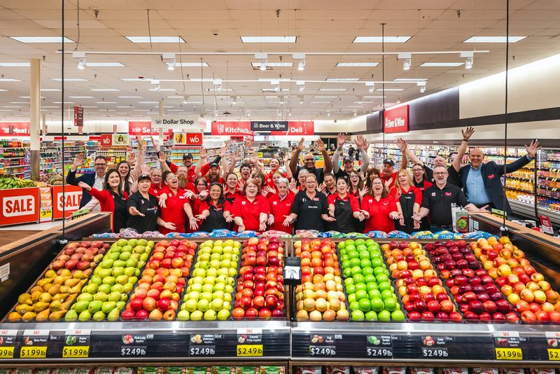 New Winn-Dixie grocery stores feature an extensive produce department with a wide selection of fresh fruits and vegetables, including organic and Hispanic options.