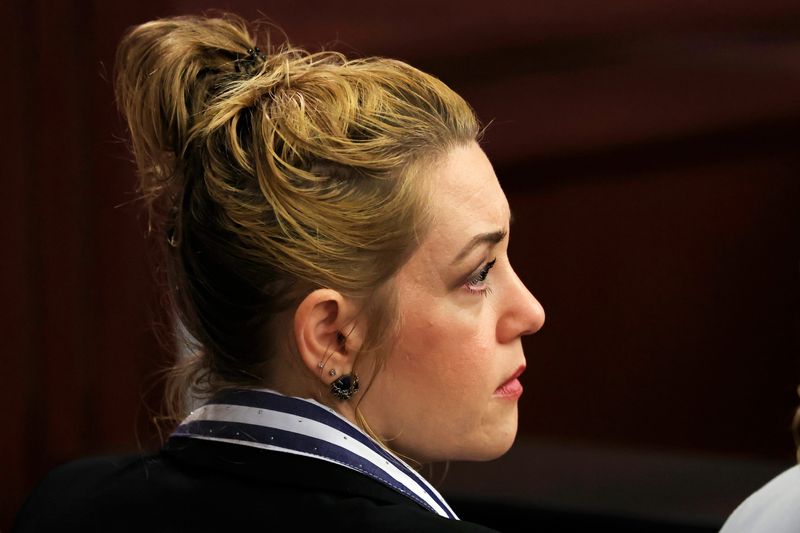 Casie Ellison listens in court during the arraignment for Gary Glowacz in Jacksonville. Glowacz, 70, recently came forward as the suspect in the 1987 cold case murder of her mother.