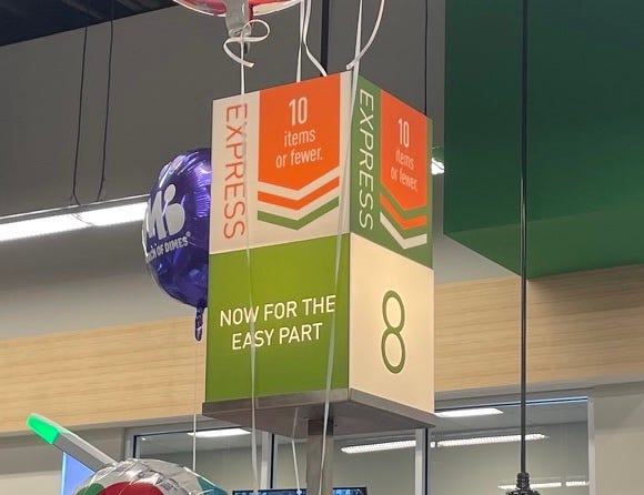 Publix's "10 items or fewer" lines will soon be going away.