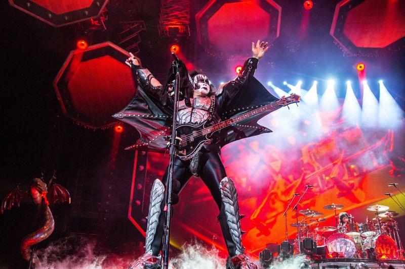 Kiss rocks the Wells Fargo arena on the End of the Road World Tour Tuesday, Sept. 3, 2019.