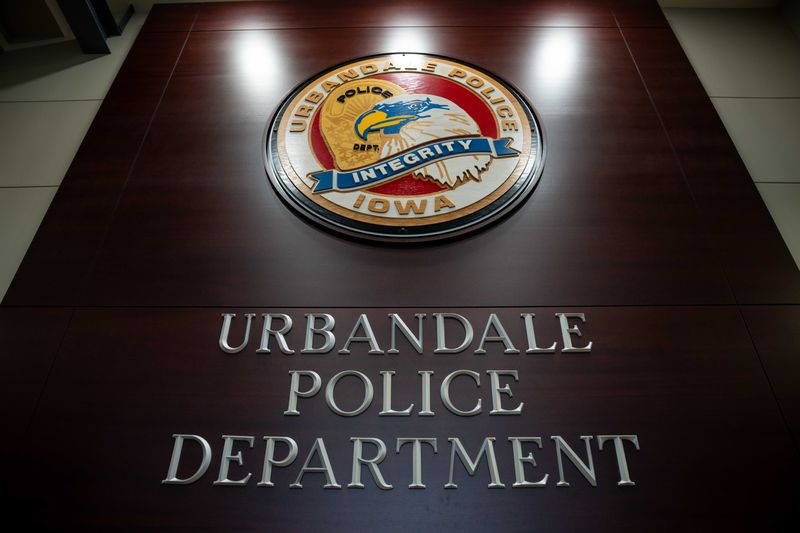 The exterior of the Urbandale Police Department Monday, March 25, 2024, at the Urbandale Police Department.