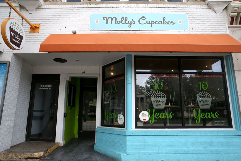 Molly’s Cupcakes is pictured at 14 S. Clinton St. Thursday, July 11, 2024 in Iowa City, Iowa.