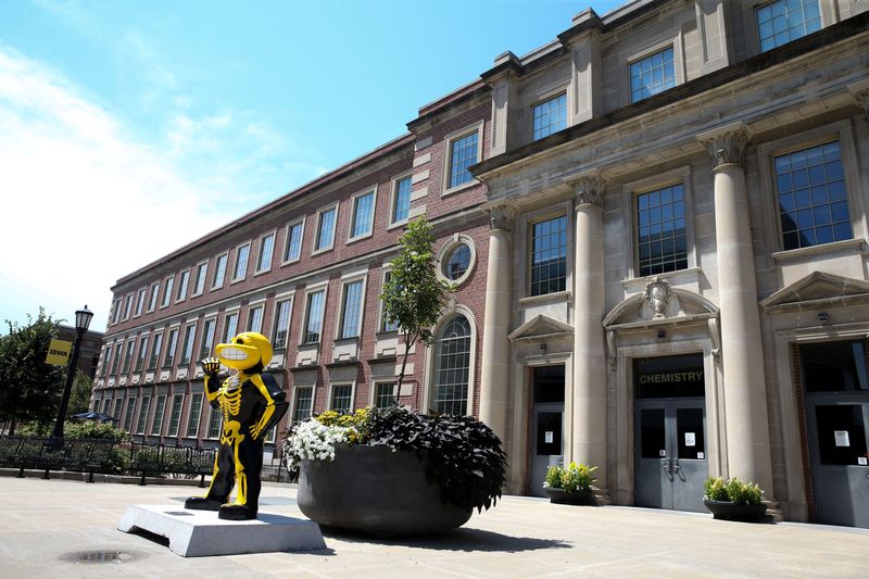 The Chemistry building pictured on the University of Iowa Campus Wednesday, July 31, 2024 in Iowa City, Iowa.