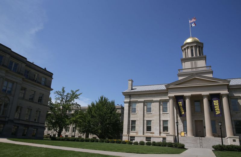 The Old Capitol building pictured at the Pentacrest on the University of Iowa campus Wednesday, July 31, 2024 in Iowa City, Iowa.