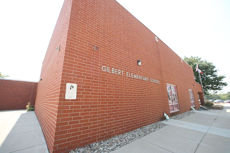 Gilbert elementary School, Gilbert, Iowa. Pictures was taken on Aug. 19, 2024.