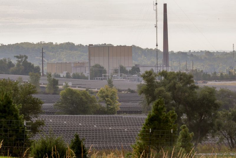 The Duane Arnold Nuclear Center is pictured Tuesday, Sept. 24, 2024 near Palo, Iowa.