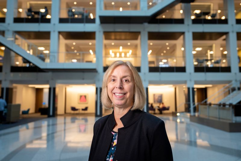 Deanna Strable at Principal Financial Group headquarters.