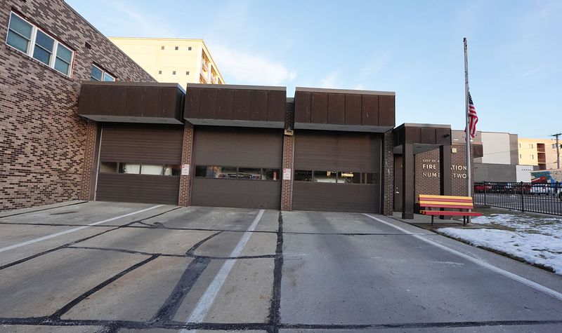 Ames Fire Station No. 2 is pictured on Welch Avenue in Ames, Iowa.