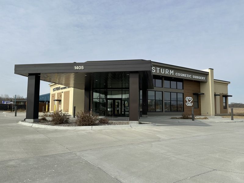 Sturm Cosmetic Surgery in Ames has permanently closed its doors. Taken Feb. 10, 2025.