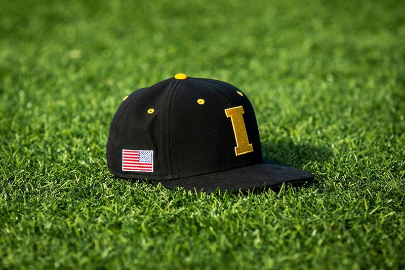 An Iowa baseball hat is seen during Hawkeyes baseball media day, Wednesday, Feb. 8, 2023, at Duane Banks Field in Iowa City, Iowa.

230208 Iowa Baseball 019 Jpg