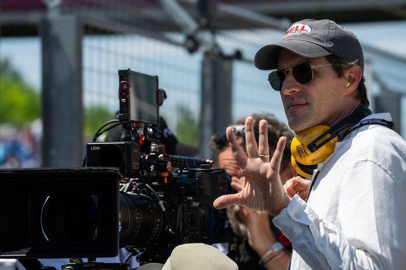 Director Joseph Kosinski, who helmed "Top Gun: Maverick," had new, smaller and more maneuverable cameras designed for his latest feature, "F1," which stars Brad Pitt as an aging Formula 1 racing driver.