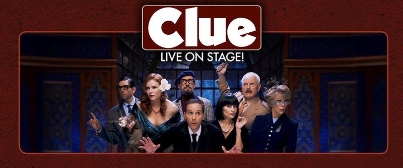 "Clue: Live on Stage" will come to Hancher Auditorium in February, with multiple shows from Friday, Feb. 6, to Sunday, Feb. 8.