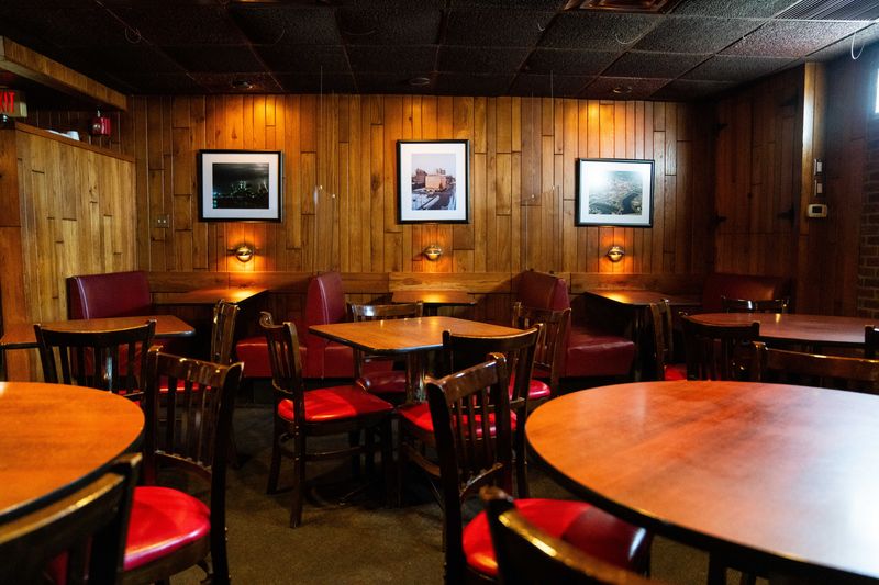 The interior of Jesse's Embers as seen on May 7, 2025, in Des Moines.