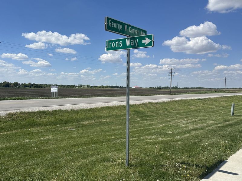 About 153 acres of farmland along George W. Carver Avenue are planned for a future residential neighborhood "The Greenbriar," which requires annexation of the nearby Ames Golf & Country Club and Irons Subdivision.