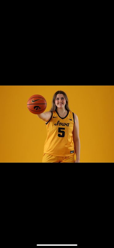 Layla Hays will become Iowa's tallest player in 12 seasons, arriving at 6-foot-5 from Wasilla, Alaska.