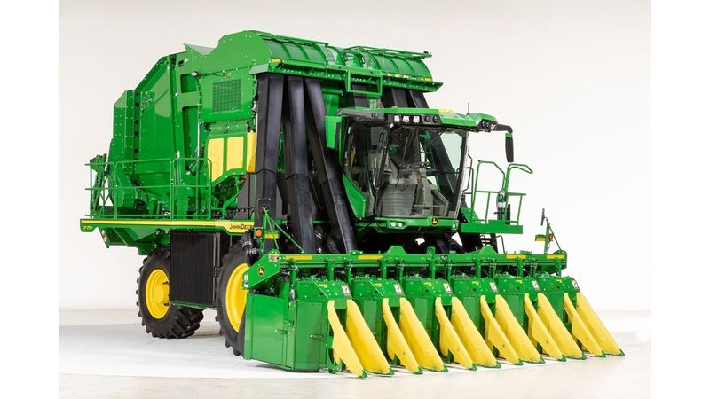 The John Deere CP770 cotton picker is made in Ankeny and won the 2025 Coolest Thing Made in Iowa competition.