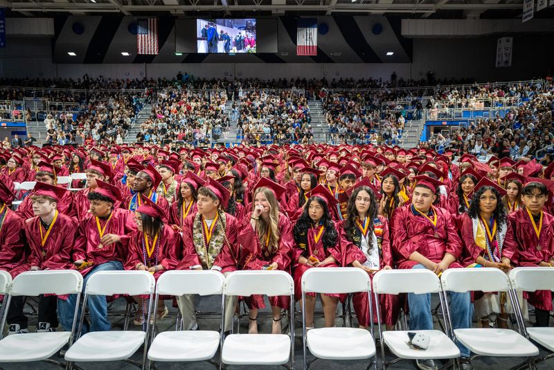 Lincoln High School celebrated more than 500 graduates during the Class of 2025 commencement ceremony May 25, 2025, at the Knapp Center.