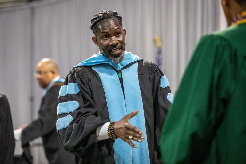 Hoover High School hosted its commencement ceremony for the Class of 2025 at Des Moines Public Schools, celebrating 150 new Huskies alums on May 26, 2025.