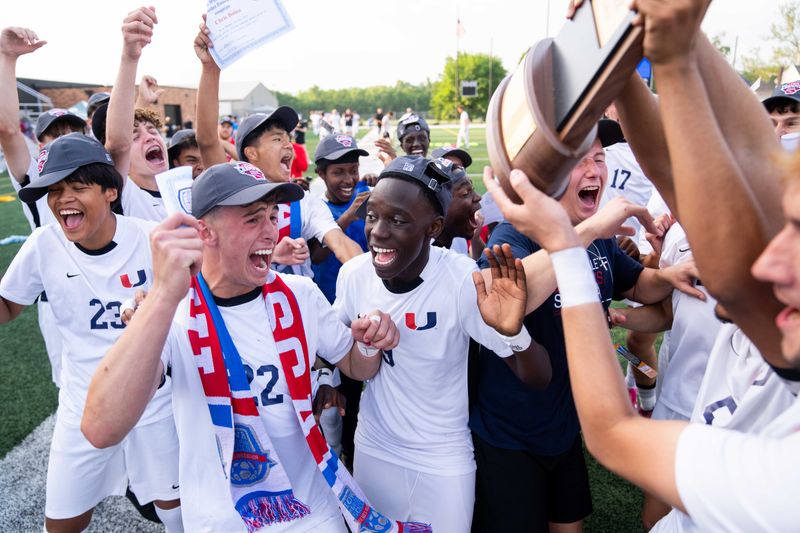 Urbandale won the Iowa Class 3A boys soccer state championship over Iowa City Liberty on June 6, 2025, at Mediacom Stadium in Des Moines.