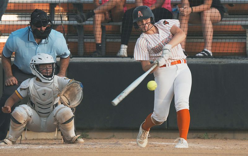 Junior Mya Geffre provides the Ames softball team with an elite power hitter entering the 2026 season.