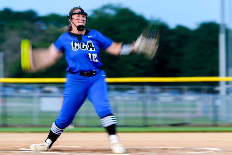 Clear Creek Amana's McKenna Kelley (10) was voted by Press-Citizen readers as the girls Athlete of the Week.