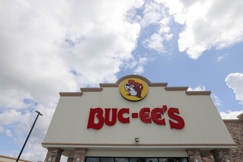 The sign for the new Buc-ee's in Brunswick on Tuesday, July 1, 2025.