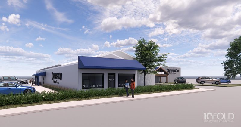 Overflow Thrift Store will renovate the building at 4723 Lincoln Way currently owned by JAX to create its third retail store in Ames.