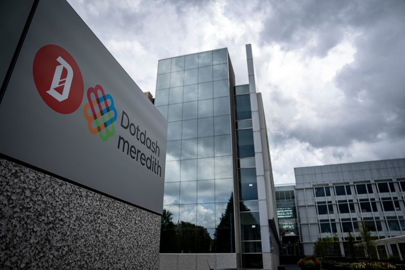 The Dotdash Meredith office in Des Moines prior to changing the company's name to People Inc. in July.
