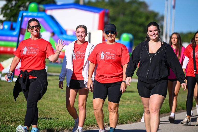 Area residents participate in the fourth annual Charlie Brewer Memorial Fun Run on Saturday, Aug. 10, 2024, in Woodward.