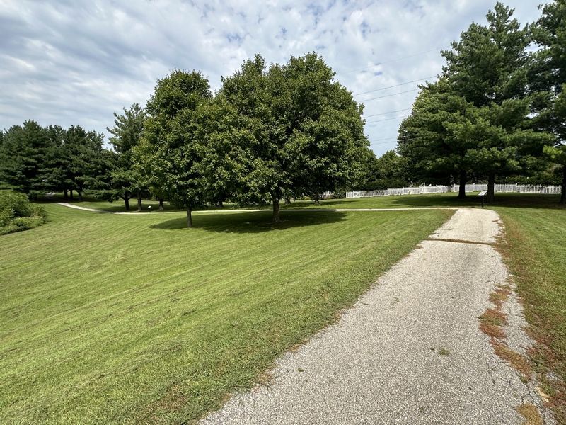 Moore Memorial Park has about half a mile of trail with a Story Walk that users can follow, which is pictured on Aug. 14, 2025.