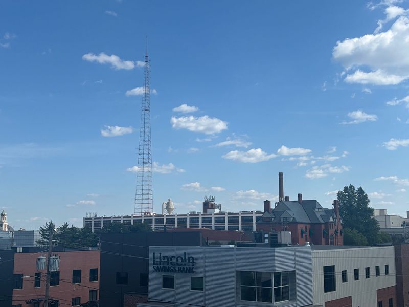 The KDPS 88.1 FM tower will remain on top of Des Moines Public Schools' Central Campus for up to two years as part of the sale agreement.