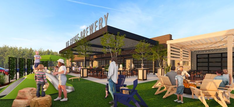 Renderings of Big Grove's new Kansas City location
