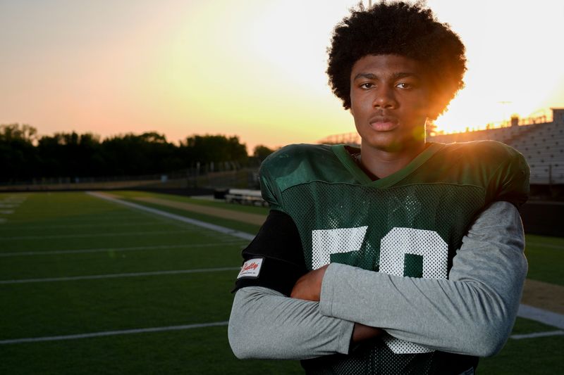 Iowa City West's Julian Manson is one of several high school athletes to have signed with Iowa football on Dec. 3.