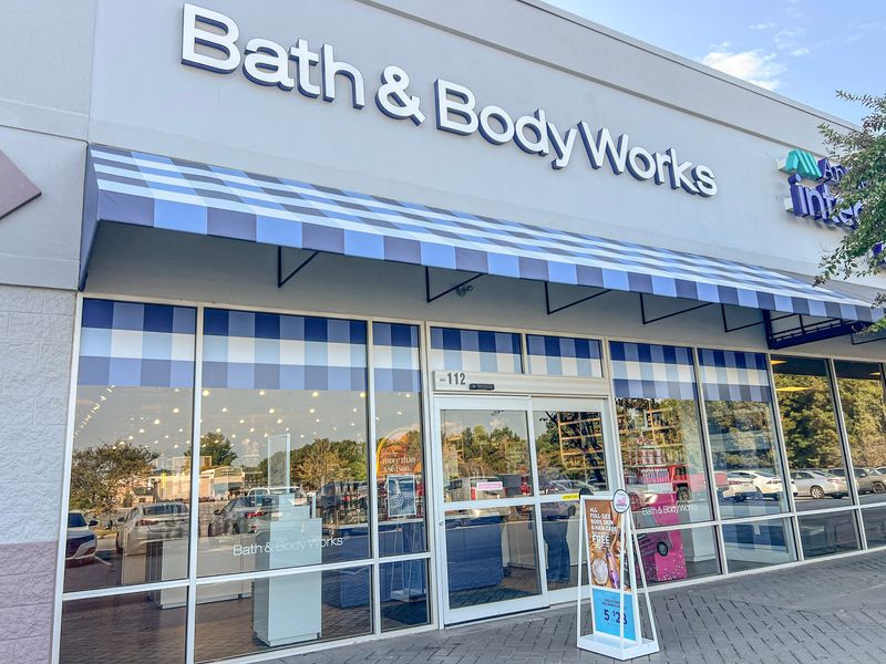 A Bath & Body Works location.