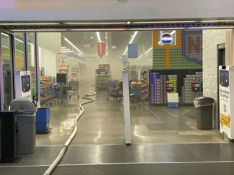 A man has been charged with first-degree arson in connection with a fire at the Altoona Walmart at 3501 Eighth St. S.W. on Oct. 2, 2025.