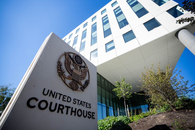 The U.S. Federal Courthouse located at 111 Locust St. in downtown Des Moines.