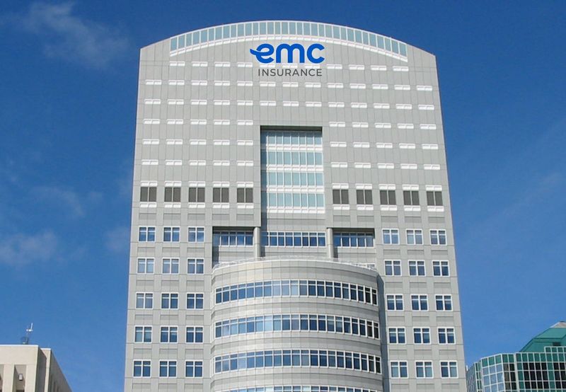 A rendering for EMC new sign atop of the company's corporate building at 700 Walnut St.