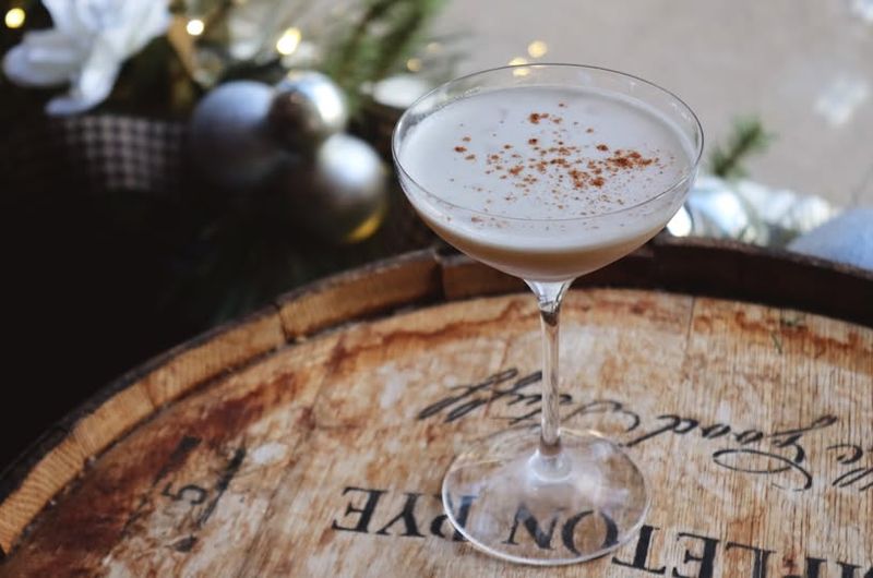 The Snickerdoodle martini is available at Bubba during Magnolias & Misteltoe through Dec. 31, 2026.