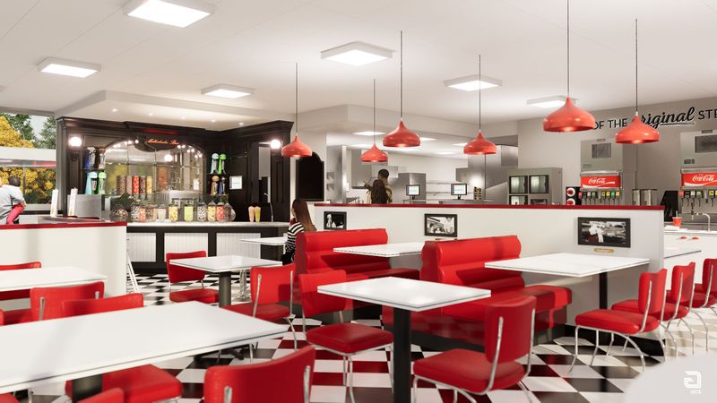 Steak 'n Shake's new prototypes blend classic nostalgia with modern tech. The first of the new prototypes opens in Waukee Jan. 19, 2026.