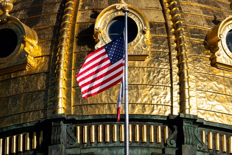 The Iowa State Capitol Building is seen as lawmakers return for the 2026 legislative session on Jan. 12, 2026, in Des Moines.