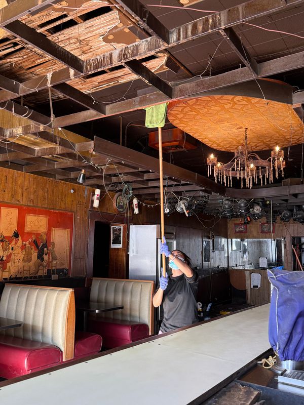 The Greenwood Lounge is getting cosmetic updates and a cleaning with a change in ownership.